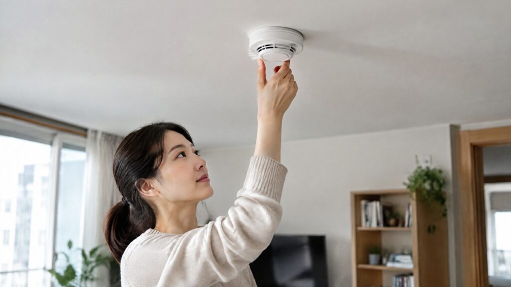 주택 주제를 설명하는 연출 장면