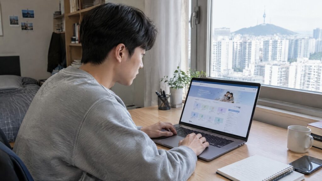 청년 정부지원금 관련 AI 연출 이미지