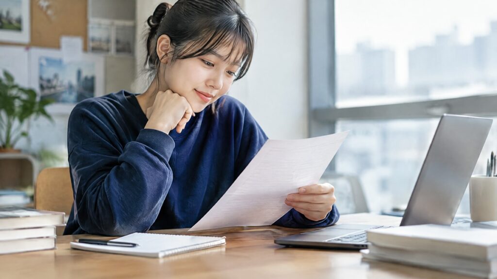청년기회자금 주제를 설명하는 연출 장면