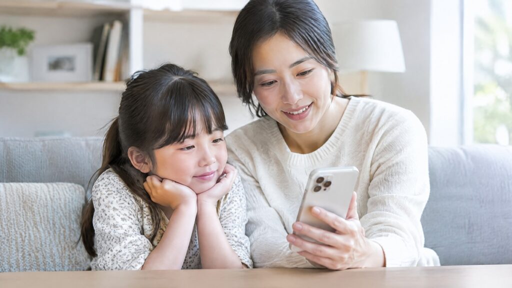 예방접종도우미 주제를 설명하는 연출 장면