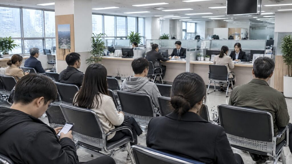 외국인 실업급여 관련 AI 연출 이미지