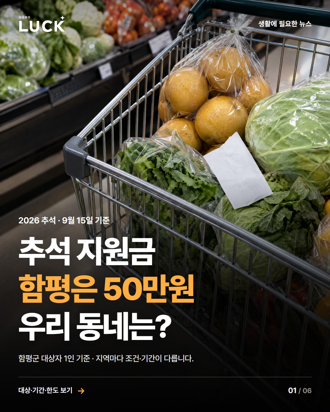 추석 지원금 함평은 50만원 우리 동네는?. 함평군 대상자 1인 기준 · 지역마다 조건·기간이 다릅니다.