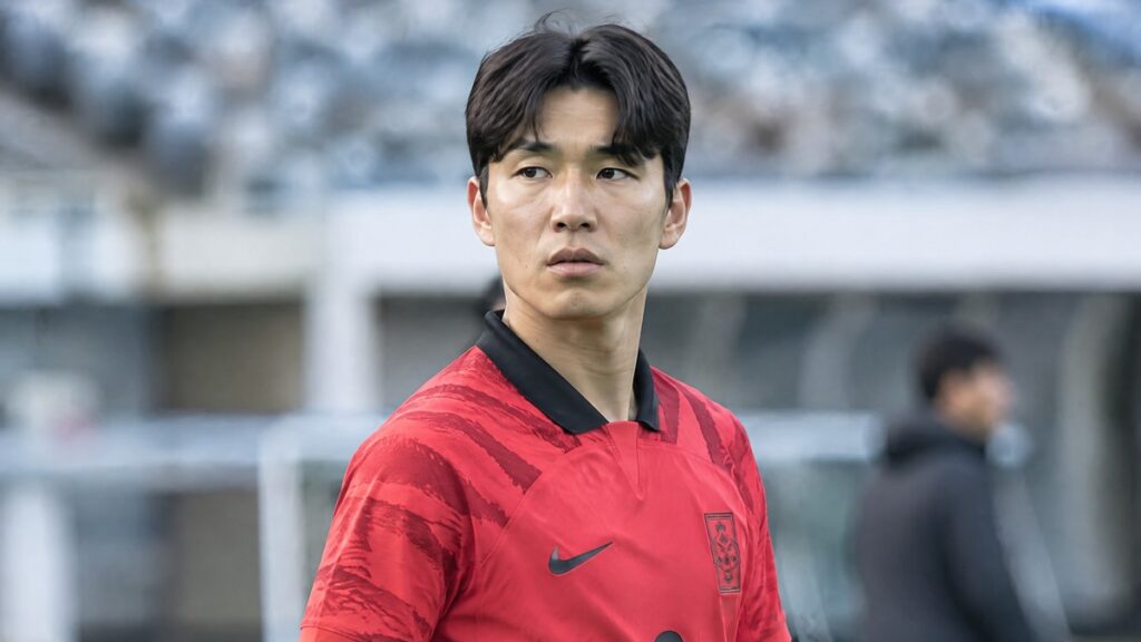 축구 주제를 설명하는 연출 장면