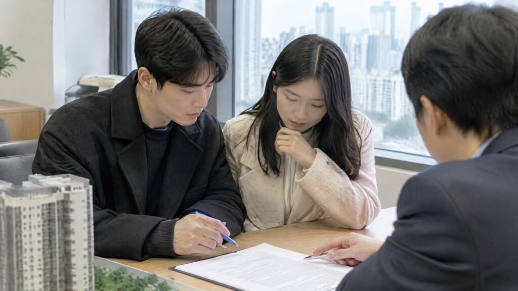 부동산계약해제 관련 AI 연출 이미지